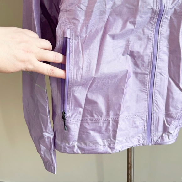 Outdoor Research Women’s Lavender Helium Rain Jacket - Picture 12 of 17